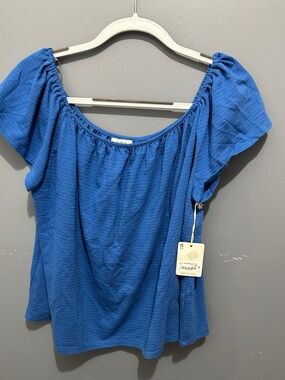 a.n.a  Off Shoulder Top- XL